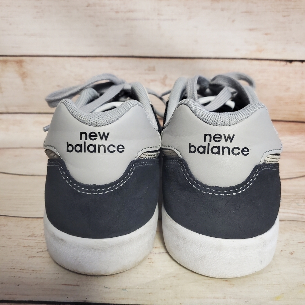 New Balance Womens Size 10W Numeric 574 Black/Gray/White Sneakers Shoes - Picture 5 of 12